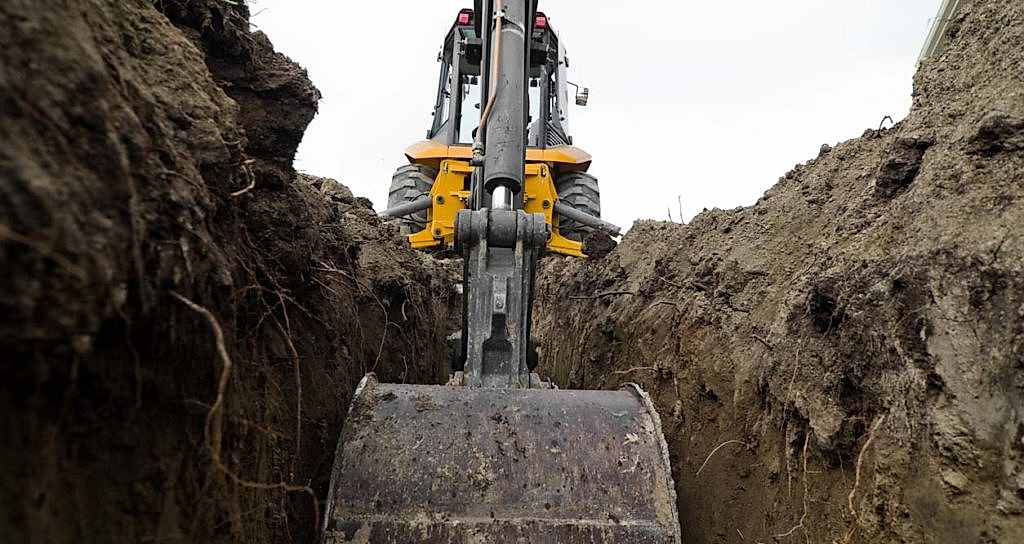 рытье траншей